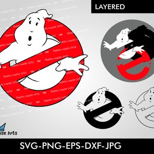 Ghostbusters SVG,Ghostbusters png,Ghostbusters BORDADO,Ghost Booster Movie emblem svg png dxf Camiseta Diseño Descarga instantánea Cricut Cut