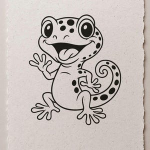 Schattige baby hagedis svg, leguaan kinderen gezicht svg png, schattige dieren cartoon SVG, reptielen dieren gekko, papier gesneden sjabloon knippen Cricut clipart digitaal