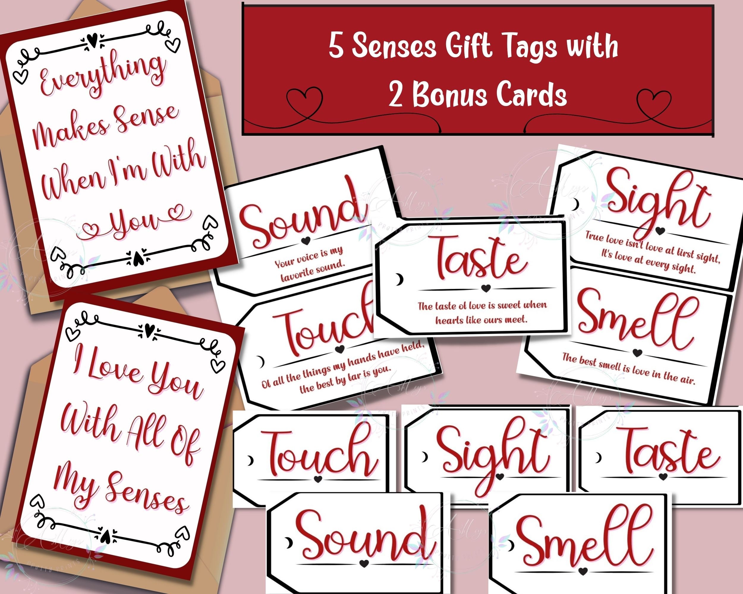 Five Senses Tags 