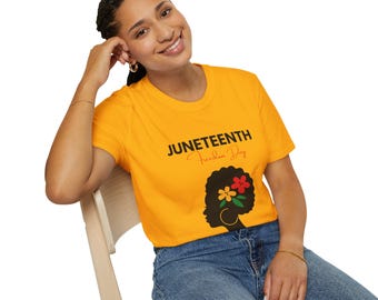 Juneteenth Freedom Day Unisex Softstyle T-Shirt