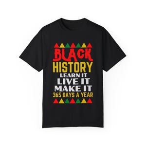 Unisex Black History Month T-shirt, Civil Rights Movement Tee, African American History Shirt, Black Pride Apparel, Social Justice Activist