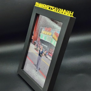 Cadre Savannah Billy Strings Spring Tour 2026 – Cadre photo PORTRAIT – 10 et 11 avril – Souvenir de concert personnalisé