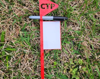 Dry Erase CTP Flag – 5 Pack (Includes Markers)