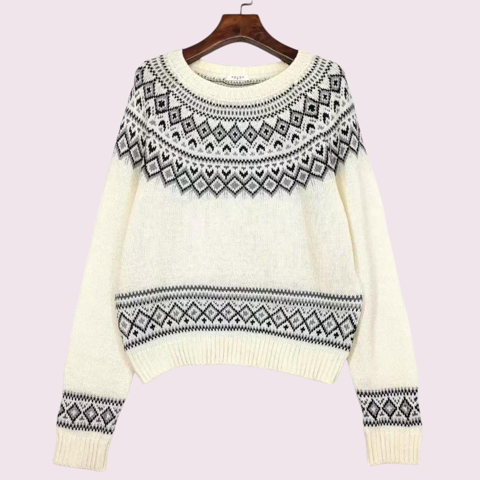 アイドル colza Y2K Japanese Vintage Colza Knit Sweater - Etsy