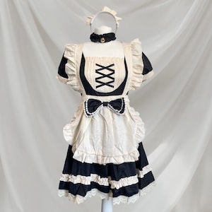 Elegant gothic lolita set Japanese style cute cosplay cos Halloween costume