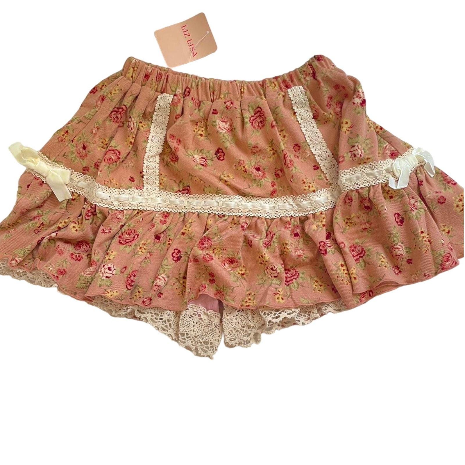 Liz Lisa Floral Sukapan Skorts/ Skirt Brand New - Etsy