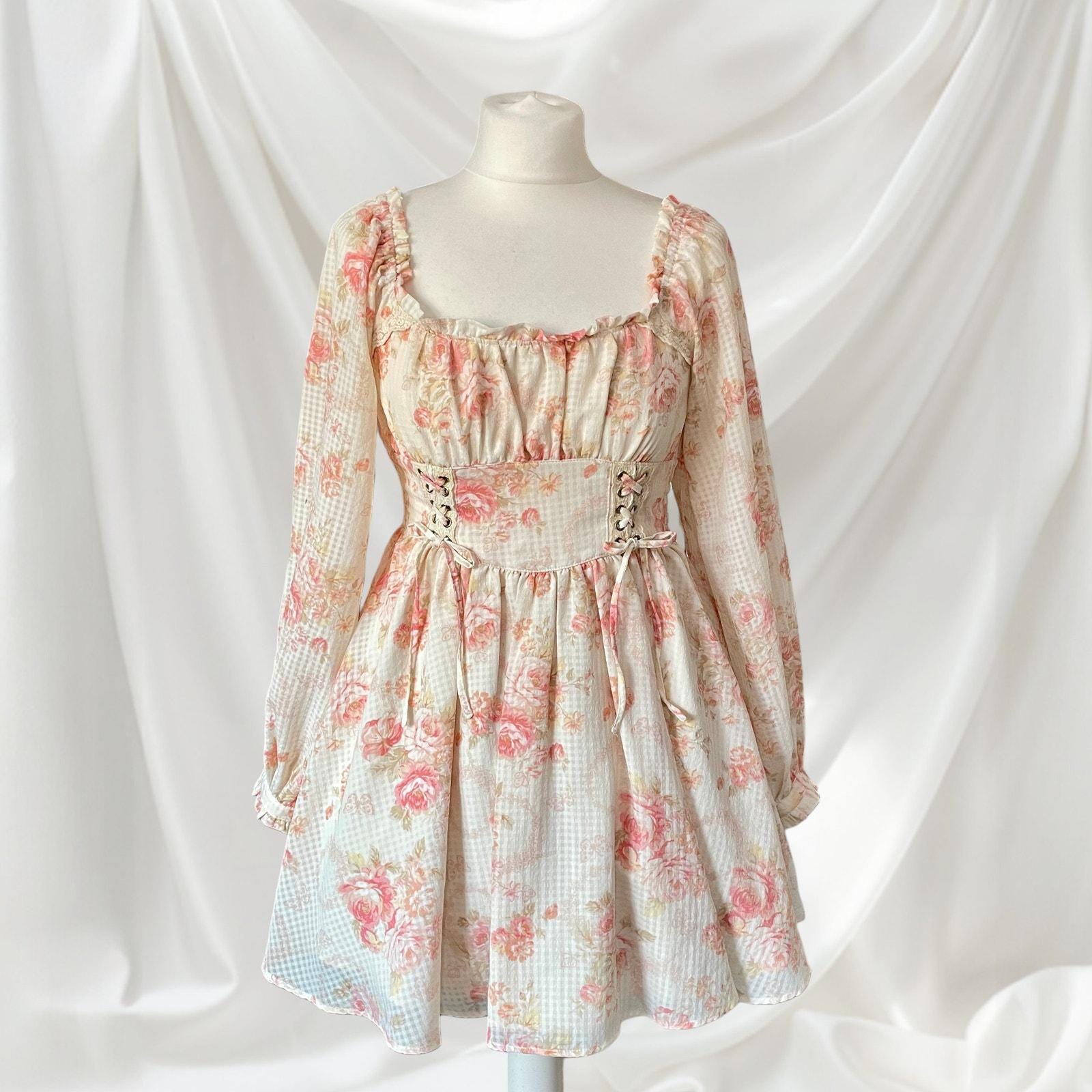 long sleeve ruffle dress Pink Long Sleeve Mock Neck Ruffle Mini Dress