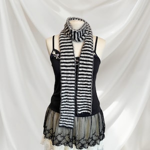 Striped Scarf Y2k - Etsy