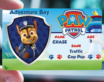 Popular Kids Anime Patrol ID Badge