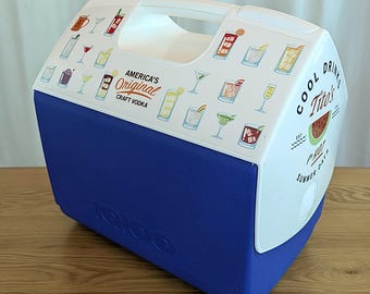 Igloo Playmate Elite Cooler: Tito's Vodka Edition, 16 Qt retro-barbenodigdheden