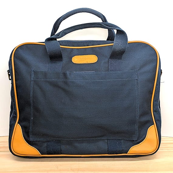 Vintage London Fog Laptop Briefcase Bag 17