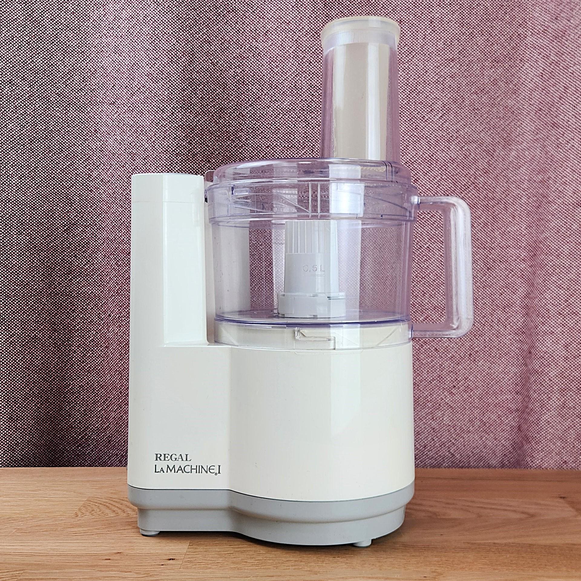 Vintage 1980s Regal La Machine I Food Processor Model K 300W 120V