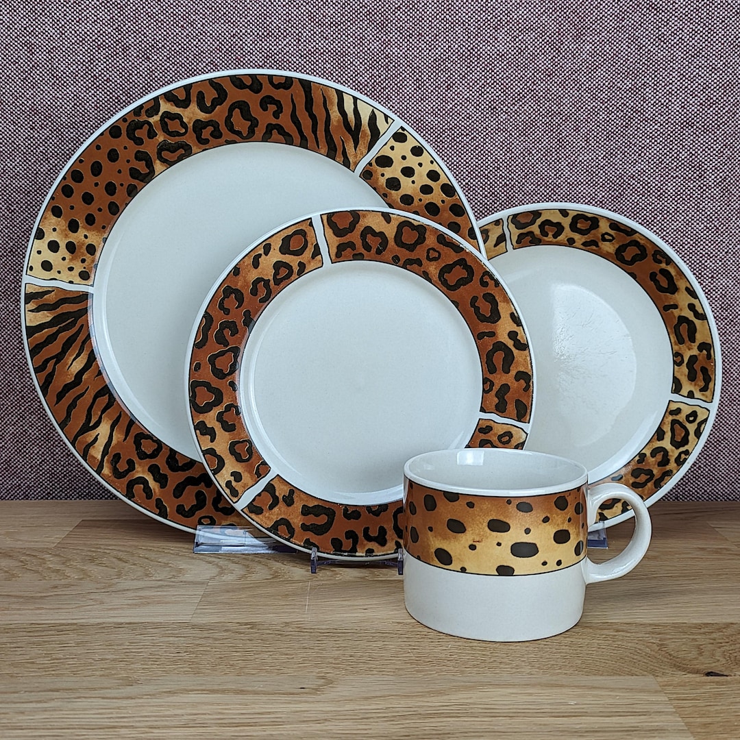 Vintage 1997 Sakura Tribe Majesticware by Sue Zipkin Dinnerware