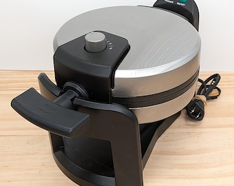Cuisinart WAF-F30 Flip Belgian Waffle Maker, Stainless Steel, Nonstick, 1-Inch, Rotary, Tested, Wirecutter Top Pick, Discontinued