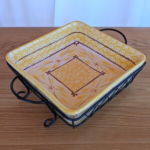 Temptations Presentable Ovenware Temptations Bakeware Patterns Temptations Presentable Ovenware By Tara Baking Dish Oz Blue Old Wor –  Parsimony Shoppes