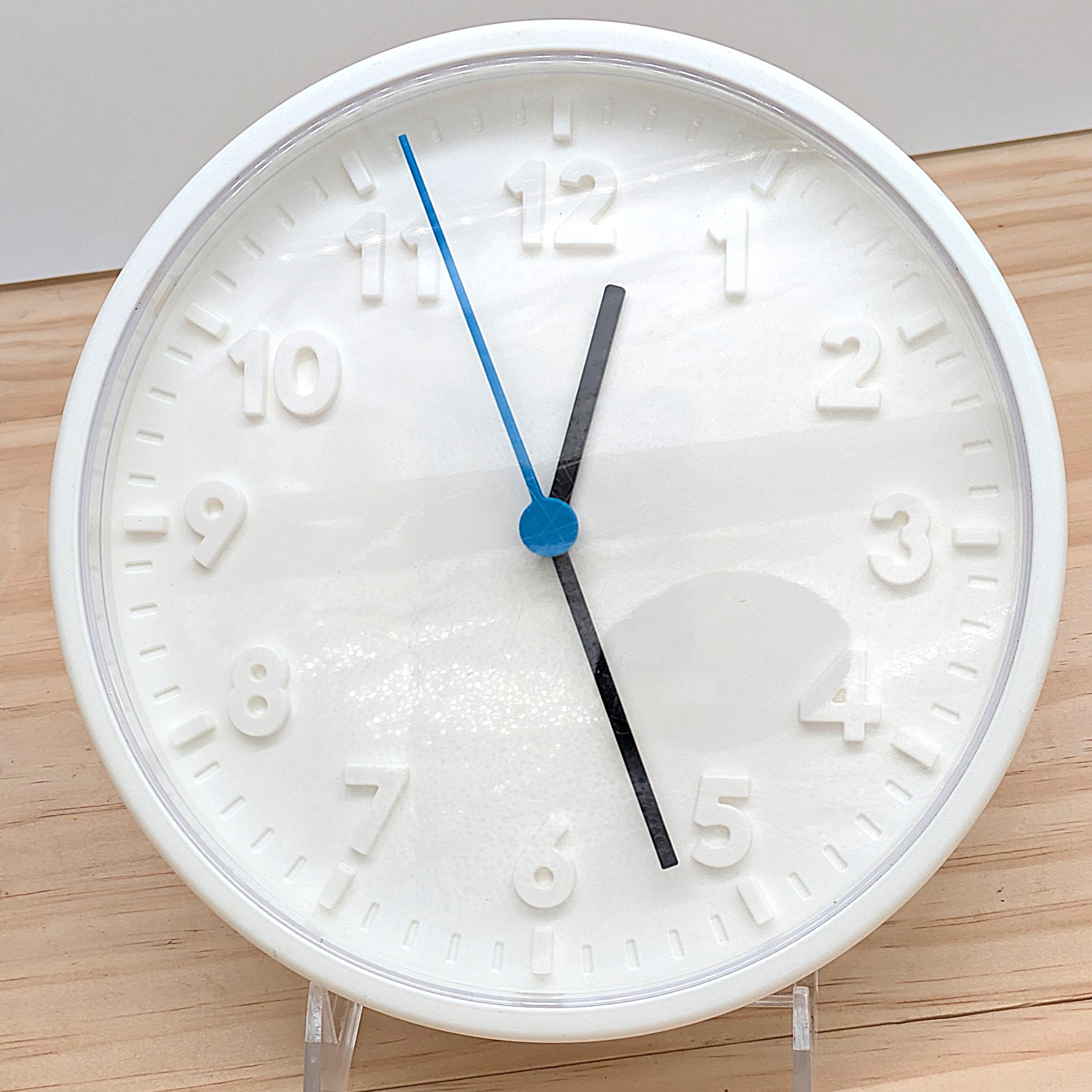 IKEA 時計 廃盤品 ps ヴィンテージ ヴィンテージ IKEA PS 1995 メタルクロックとキャビネット