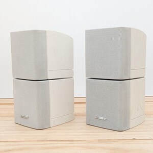 BOSE サブウーファー　ホワイト ヴィンテージ Bose Acoustimass ダブルキューブスピーカー - ホワイト