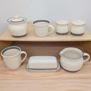 Set da cucina vintage Pfaltzgraff Juniper – Prodotto negli USA, anni '90