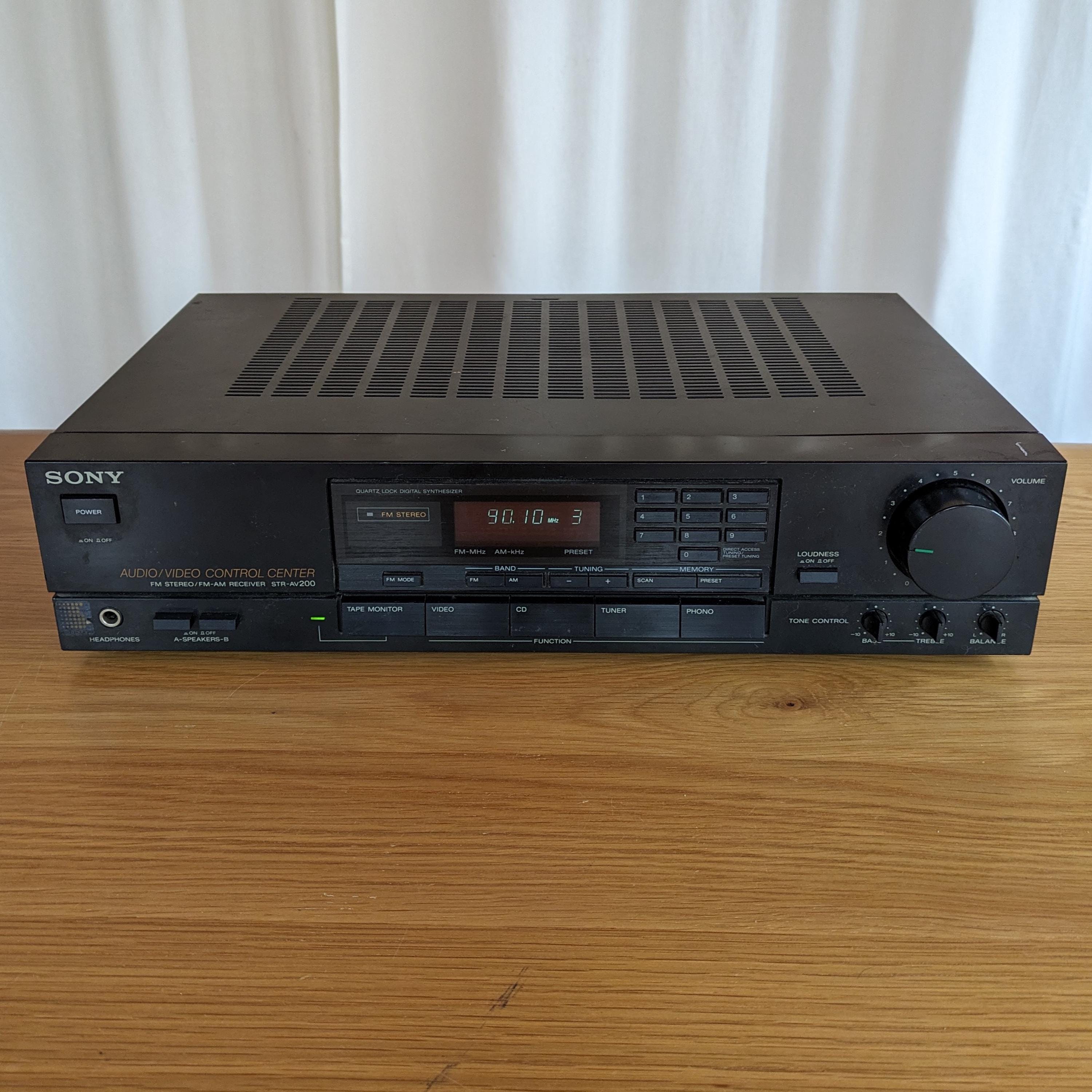 Sony Str Stereo Receiver - Etsy
