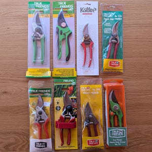 Vintage West German Pruning Shears - True Friends, Freund, Köller's - New in Package - Gardening