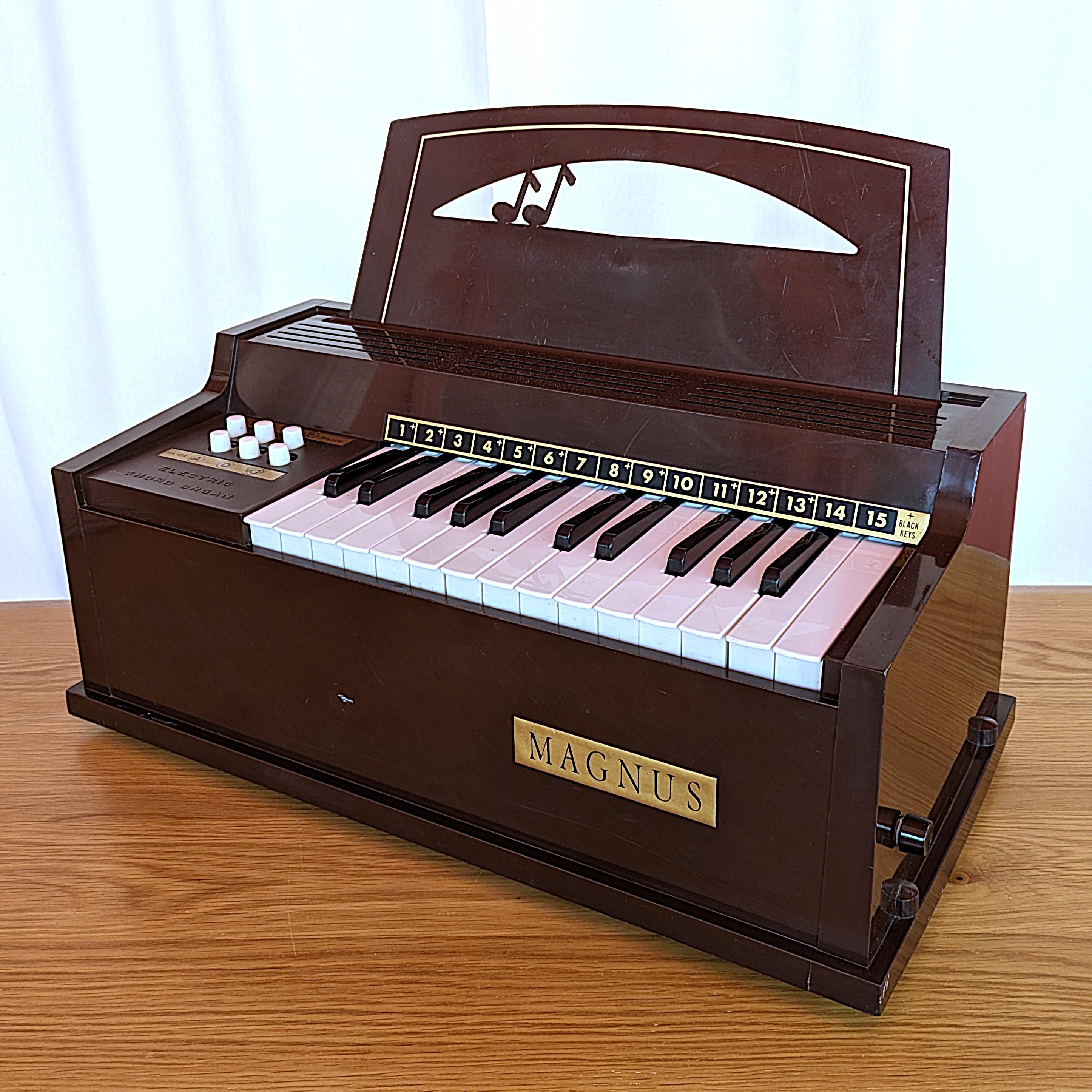 1950s USA ヴィンテージ コードオルガン ORGANAIRE 木製 Vintage Electric Organ - Etsy