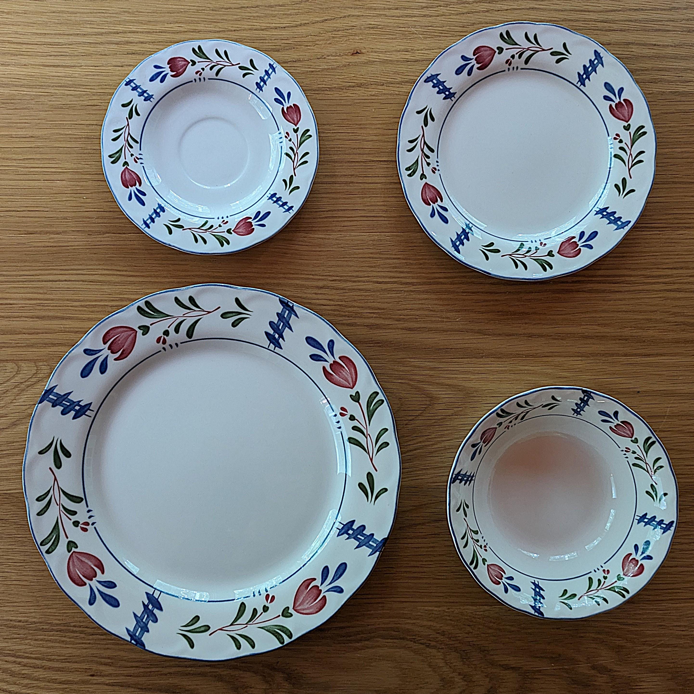 Vintage Nikko Avondale Floral Dinnerware – 1990s Japan Provincial