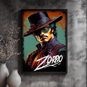 Art Print - Zorro - Wall Poster