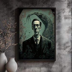 Kunstdruck - Lovecraft - Wandposter