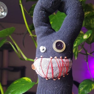 Hazel, Eliza, & Higgins - Sock Monsters