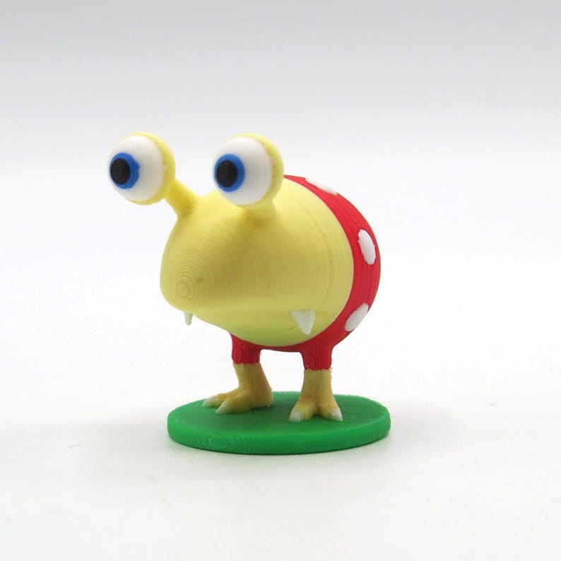 Bulborb Merch Pikmin Inspired Dwarf Red Bulborb Figures - 3D Printed - Etsy
