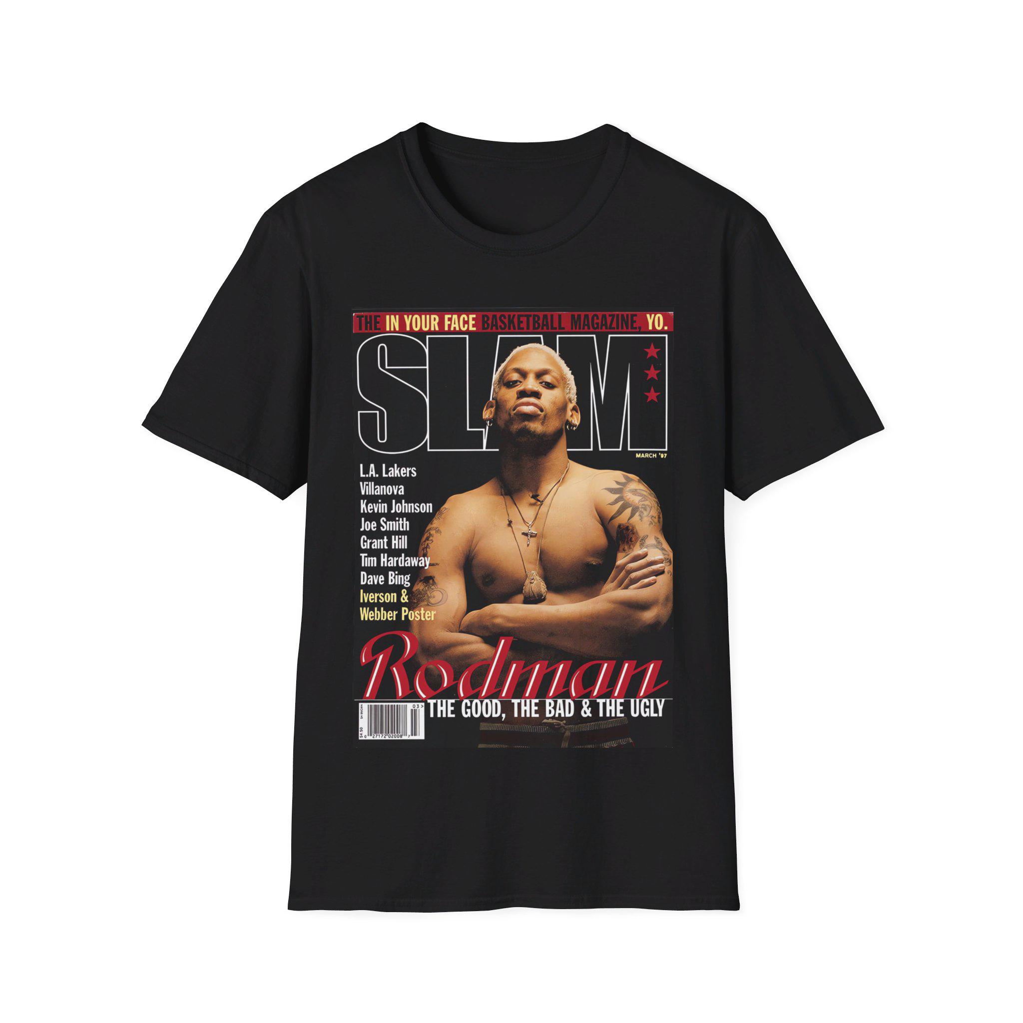 Rodman Magazines Dennis Rodman Slam Magazine Cover - Etsy