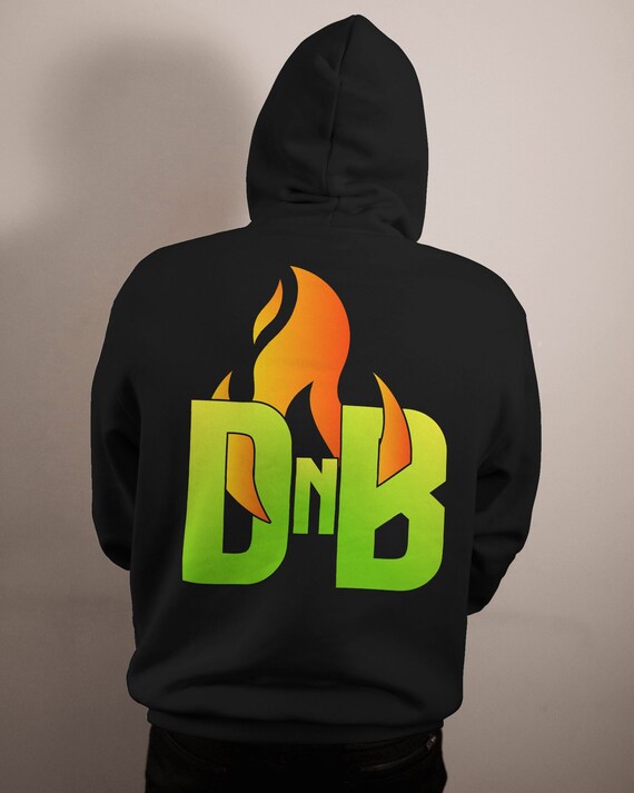 Green flame best sale hoodie