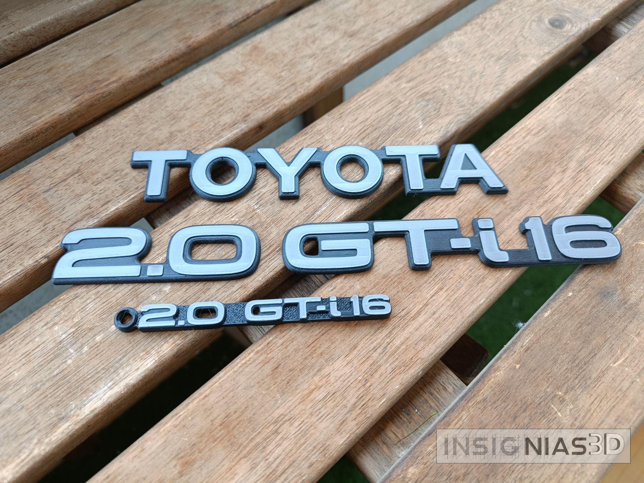 Toyota Celica 2.0 Gt-i16 Replacement Part Pack. Emblem, Badge **3D