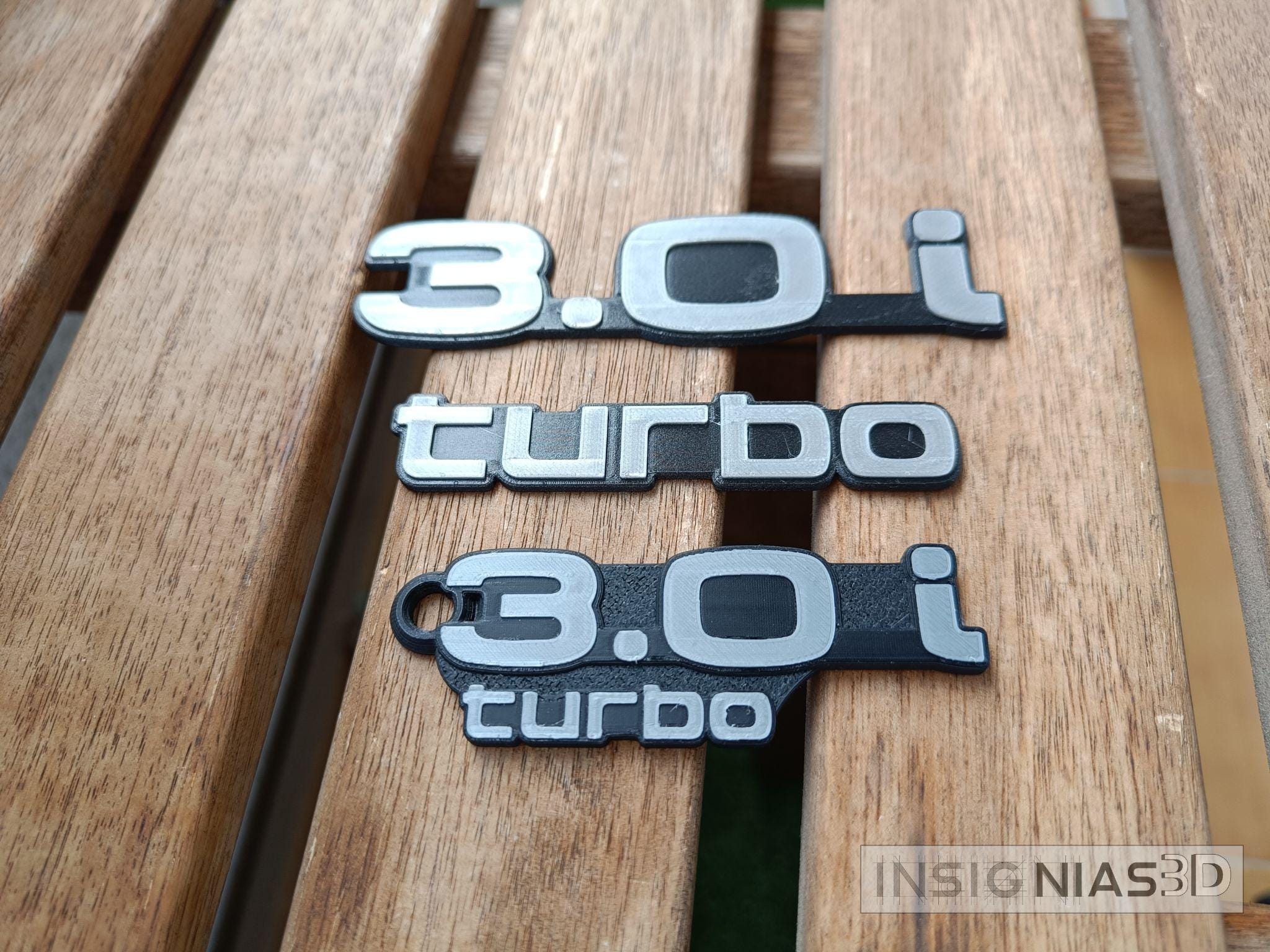 Badge Toyota Supra MK3 (A70) 3.0i TURBO. Anagram, Emblem .bagde