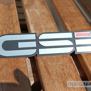 3D-Reproduktion. Opel GSI Kadett Emblemhaken. Opel-Emblem. ** 3D-Reproduktion ** GSI-Emblem. Kühlergrill-Emblem. Logo