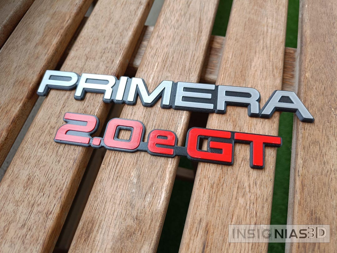 Nissan Primera 2.0 EGT Emblem Pack. **3D** 3D Reproduction - Etsy