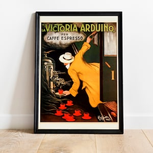 Victoria Arduino - Caffe Espresso - Póster publicitario - Leonetto Cappiello - Papel semibrillante premium