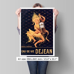 Eau de Vie Dejean Affiche di Leonetto Cappiello - Poster in carta semilucida
