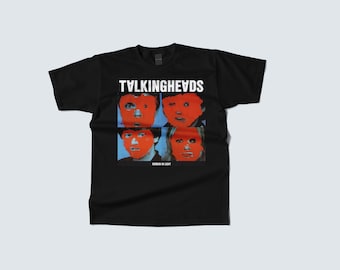 Remain in Light - Camiseta 100 % algodón - Talking Heads - Camiseta unisex negra de peso pesado