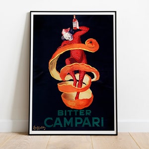 Bitter Campari - Leonetto Cappiello – Poster vintage - Poster in carta opaca premium