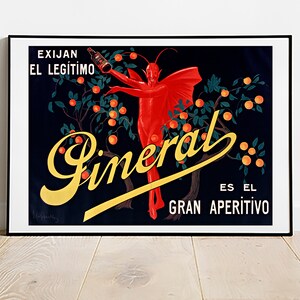 Vintage drink Poster -  Leonetto Cappiello - Museum Archive and Premium Semi-Glossy Paper Poster