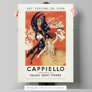Poster d'arte – XVI Festival de Lyon di Leonetto Cappiello - Poster da parete Art Déco