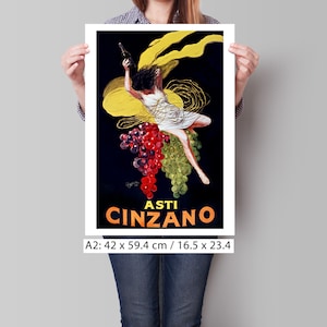 Asti Cinzano Vintage Poster: Leonetto Cappiello Italian Design