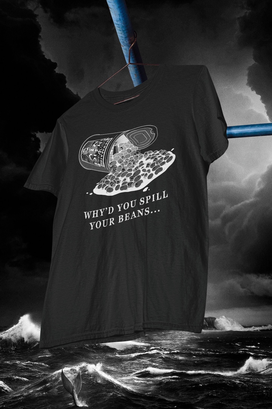 The Lighthouse Why'd You Spill Your Beans... Tshirt Inverted Etsy