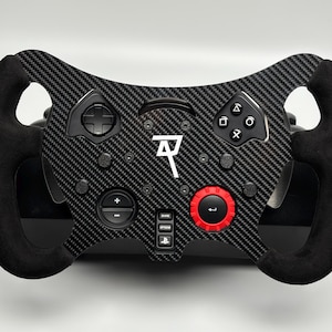 Logitech G29/G920/G923 Racing Add On GT3 F1 Style Wheel Mod RaceAct 5D Carbon Edition