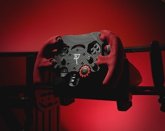 Logitech G29 G920 G923 Racing Add On F1 Wheel Mod Red Edition by Raceact