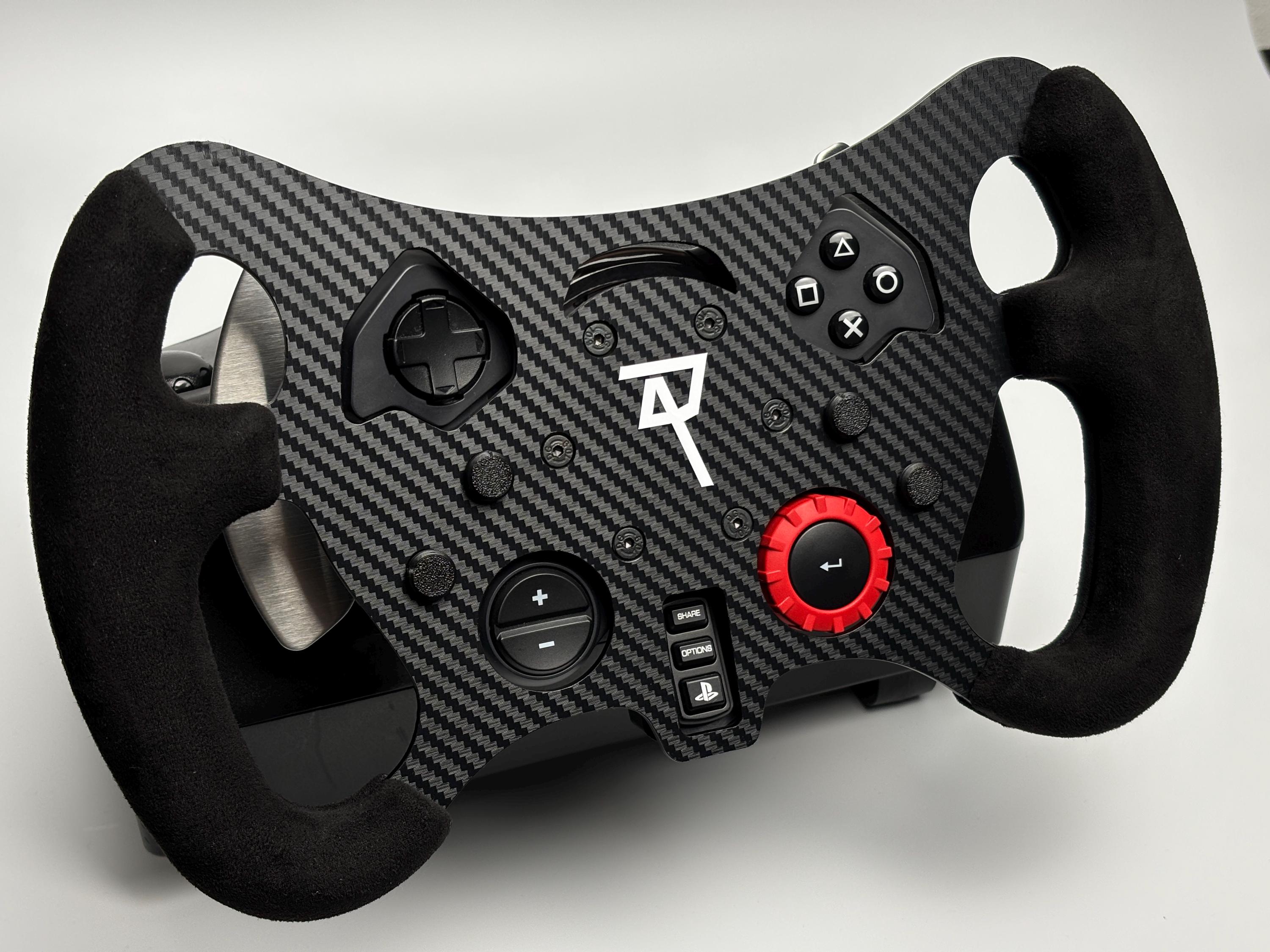 GT3 F1 Style Wheel Mod for Logitech G29/G920/G923, Carbon Edition