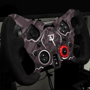 Logitech G29/G920/G923 Racing Add On GT3 F1 Style Wheel Mod RaceAct Gray Edition