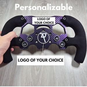 Volante de carreras F1 Logitech G29/G920/G923 Modo especial Morado medianoche Diseño personalizado único