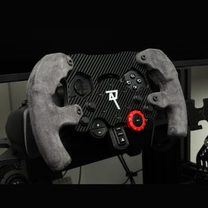 Volante de carreras Logitech G29/G920/G923 con complemento de F1, diseño de agarre personalizado exclusivo y personalizado, edición gris